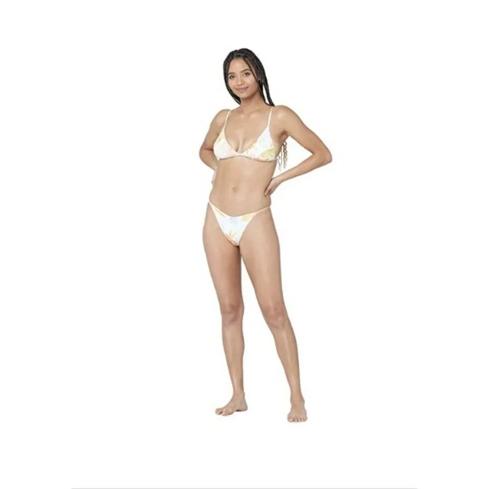 L*Space Women's $187 Eco Chic Econyl® Floral Bikini Set Size M